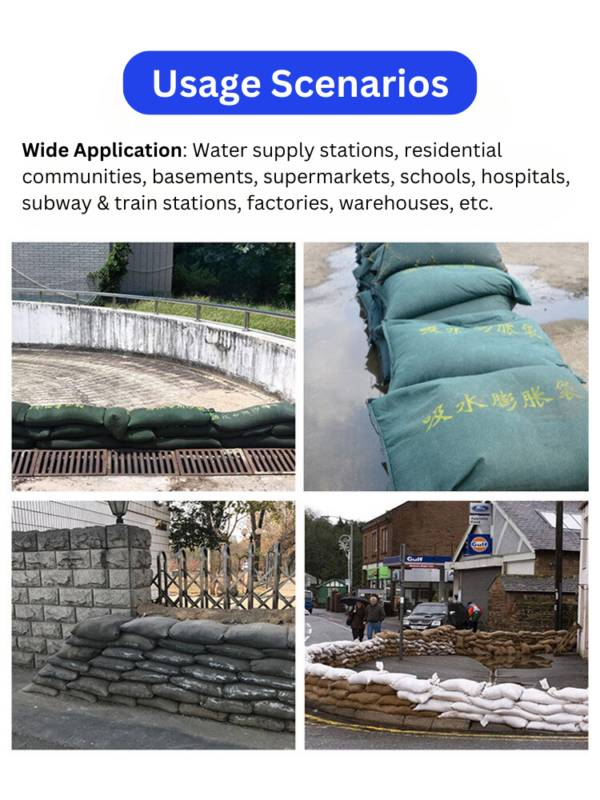 Water Activated Sandless Sandbags - Image 3